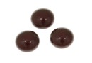 Swarovski, crystal pearl cabochon, maroon, 6mm - x2