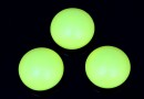 Swarovski, crystal pearl cabochon, neon yellow, 6mm - x2