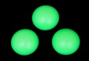 Swarovski, crystal pearl cabochon, neon green, 8mm - x2