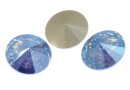 Swarovski, rivoli, light sapphire shimmer, 8mm - x2