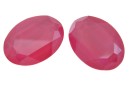 Swarovski, rivoli cabochon, peony pink, 30mm - x1