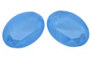 Swarovski, rivoli cabochon, summer blue, 30mm - x1