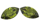 Swarovski, rivoli cabochon, olivine, 32x17mm - x1