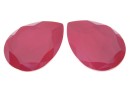 Swarovski, rivoli cabochon, peony pink, 30x20mm - x1