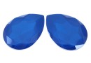 Swarovski, rivoli cabochon, royal blue, 30x20mm - x1