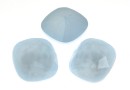 Swarovski, square fancy, powder blue, 10mm - x1