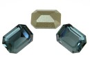 Swarovski, rectangle fancy, indian saspphire, 14x10mm - x1