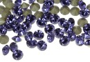 Swarovski, chaton pp21, tanzanite, 2.8mm - x20