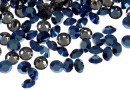 Swarovski, chaton pp21, metallic blue, 2.8mm - x20