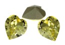 Swarovski, fancy inima, jonquil, 15.4mm - x1