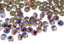 Swarovski, chaton pp18, light col. topaz shimmer, 2.5mm - x20