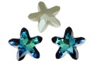 Swarovski, fancy mystic star, bermuda blue, 8mm - x1