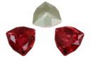 Swarovski, fancy rivoli Trilliant, scarlet, 12mm - x1