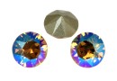 Swarovski, chaton ss39, light col. topaz shimmer, 8mm - x2