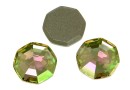 Swarovski, solaris cabochon, luminous green, 8mm - x2