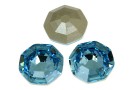 Swarovski, fancy solaris, aquamarine, 14mm - x1