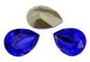 Swarovski, drop fancy, majestic blue, 14x10mm - x1