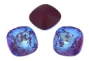 Swarovski, square fancy, burgundy DeLite, 10mm - x1