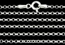 Chain with round rings and clasp, 925 silver, 42cm - x1