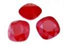 Swarovski, square fancy, royal red, 10mm - x1