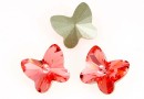 Swarovski, butterfly fancy, rose peach, 5mm - x2