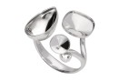Ring base Elegance, 925 silver, adjustable - x1