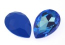 Swarovski, rivoli cabochon, ocean DeLite, 30x20mm - x1