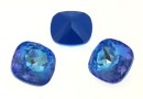 Swarovski, fancy square, ocean DeLite, 12mm - x1