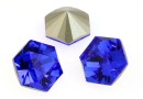 Swarovski, fancy Kaleidoscope hexagon, majestic blue, 6mm - x2