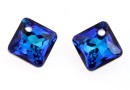 Swarovski, Princess cut pendant, bermuda blue, 11.5mm - x1