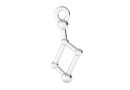 Pendant, Lyra constellation, 925 silver - x1