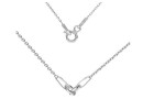 Chain for link, 925 silver, 35cm - x1