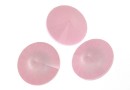 Swarovski, rivoli, powder rose, 10mm - x2