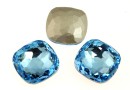 Swarovski 4483, fantasy cushion, aquamarine, 10mm - x1