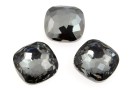 Swarovski 4483, fantasy cushion, silver night, 14mm - x1