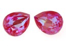 Swarovski drop fancy, Royal Red DeLite, 18x13mm - x1