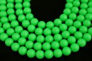 Swarovski pearls, neon green, 14mm - x2