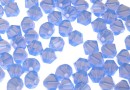 Swarovski, margele bicone xilion, air blue opal, 3mm - x20