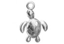 Pendant turtle, 925 silver, 16.5mm  - x1