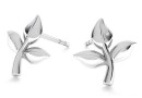 Earring findings tulips, 925 silver- x1pair