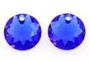 Swarovski, chaton pendant, majestic blue, 8mm - x2