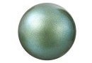 Preciosa pearl, pearlescent green, 4mm - x100