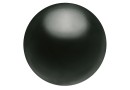 Preciosa pearl, magic black, 6mm - x100