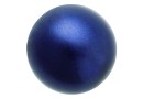 Preciosa pearl, dark blue, 4mm - x100