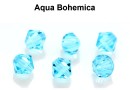 Preciosa, bicone bead, aqua bohemica, 4mm - x40