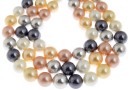 Mallorca type pearls, round, mix, 12mm