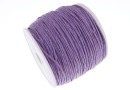 Spool of waxed thread, lilac, 1mm - 82m