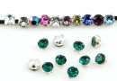 Swarovski, chaton mesh montees emerald, 2.6mm - x20