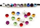 Swarovski, chaton mesh montees mix multicolor, 2.6mm - x20