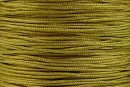 Silk cord spool for bracelets, golden olive, 0.8mm - x120m